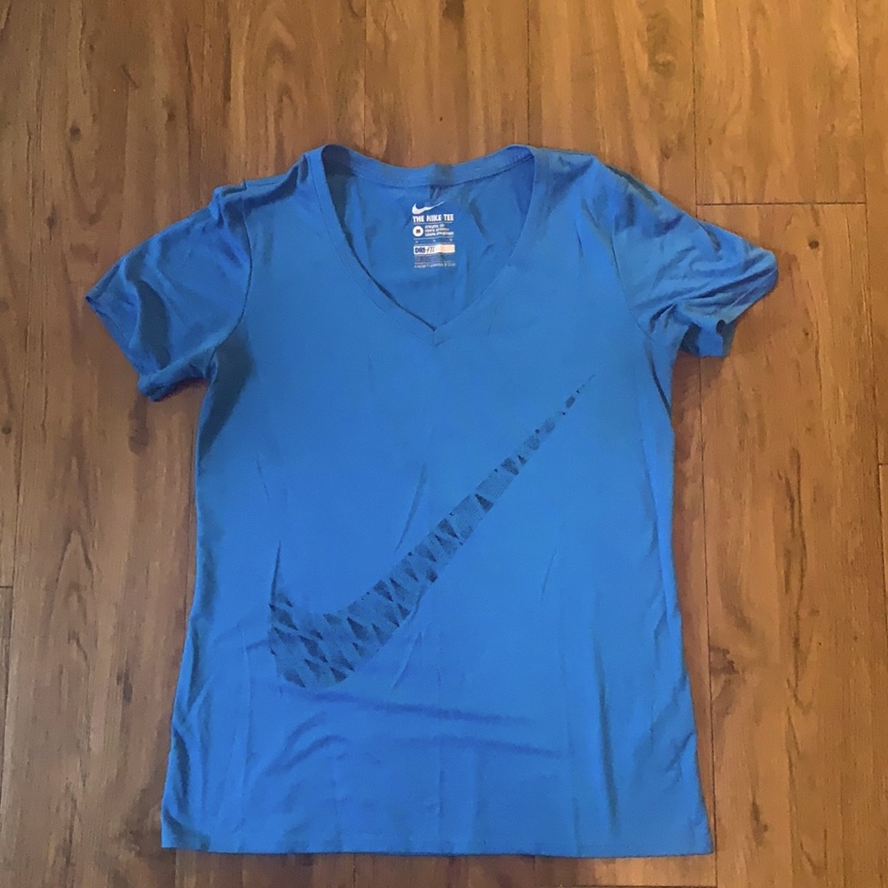 Blue Women Nike Tee shirt